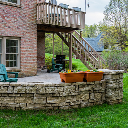 Landscaping Wall Baden PA